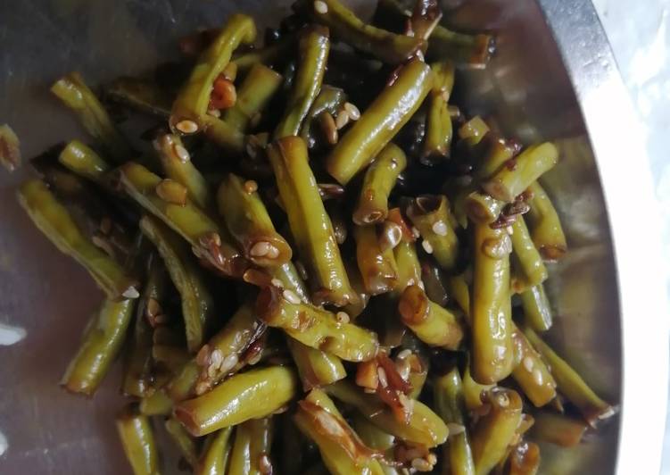 Simple Way to Prepare Quick Long beans fry