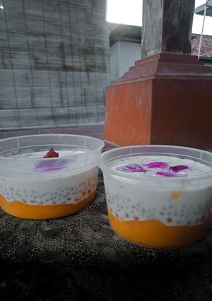 Foto resep Mango sago cheese