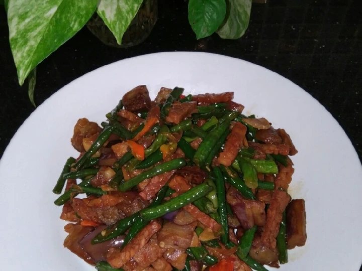 Cara Mudah Menyiapkan Resep Oseng Cabe Ijo Terong Kacang Panjang Tempe yang  Bikin Ketagihan Anti Ribet, Mantap