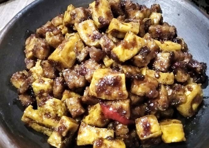 Orek Tempe-Tahu Bumbu Halus