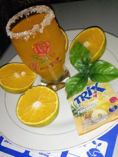 A picture of Orange juice.