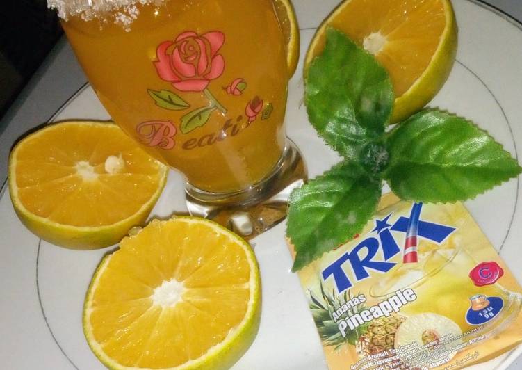 Easiest Way to Make Quick Orange juice
