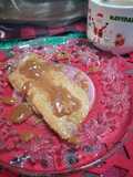 Tamal de piña con lechera