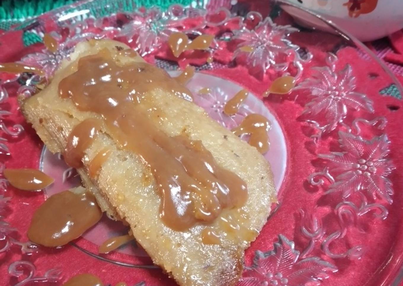 Tamal de piña con lechera