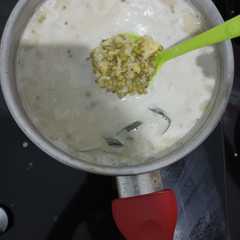 A picture of Bubur kacang ijo santan kara.