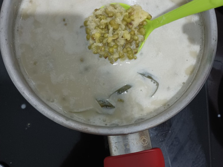 Cara Bikin Bubur kacang ijo santan kara Enak