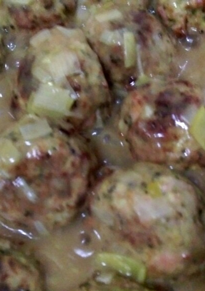 Una foto de Albóndigas pollo y brócoli 2.0