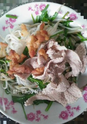 Hình của món Hủ Tiếu Khô.