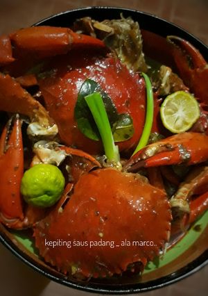 Foto resep Kepiting saus padang