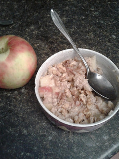 A picture of Apple Cinnamon Oatmeal.