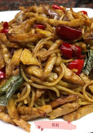 Foto resep Kering tempe dan mie