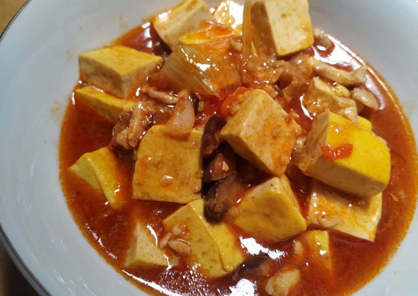 Mapo Tahu Ayam Udang