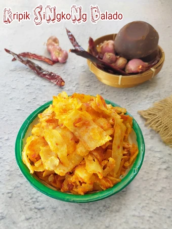 Langkah Gampang Membuat Resep Kripik Singkong balado yang Bisa Manjain Lidah Anti Ribet, Sempurna