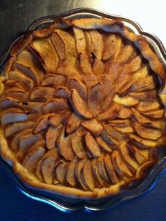 Une photo de Tarte aux pommes et sirop d érable