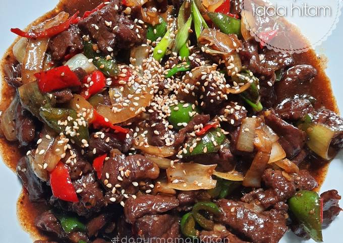 Sapi lada hitam / black paper beef