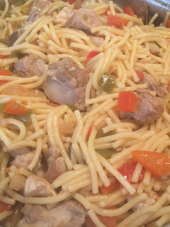 Una foto de Fideos a la cazuela