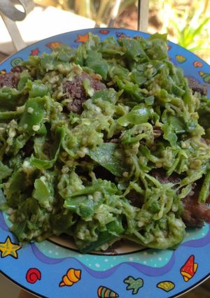 Foto resep Gepuk daging cabe ijo