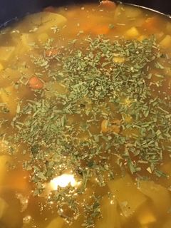 Une photo de Soupe fenouil pommes de terre patate douce et panais