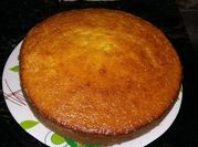 Una foto de budín blancaflor de mandarinas