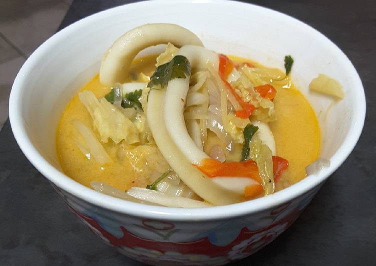 Easiest Way to Make Recipe of Thai Calamari and Coconut Soup