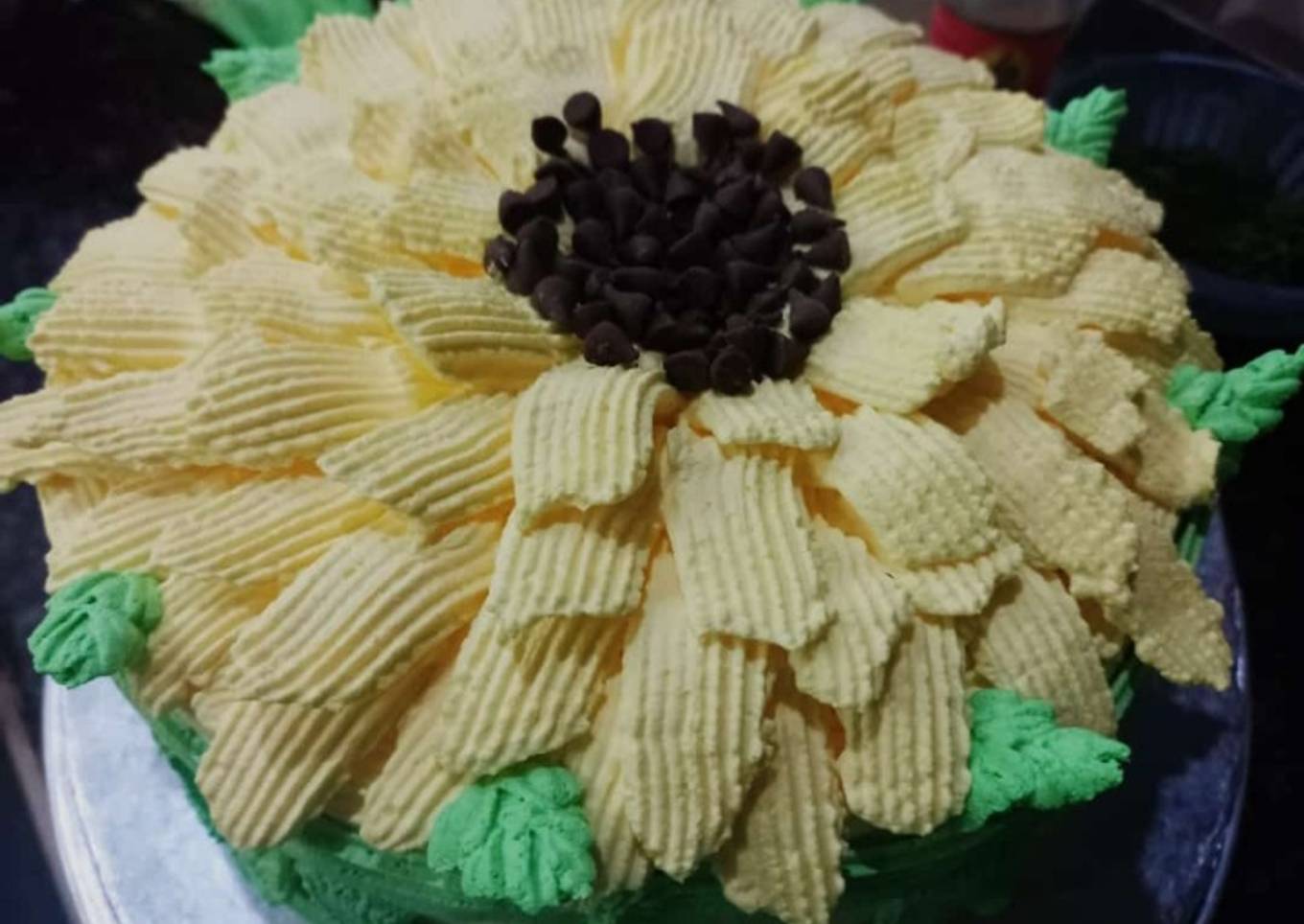 Sun flower cake ðŸŽ‚