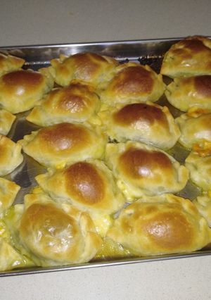 Una foto de Empanadas de espinaca y queso cremoso