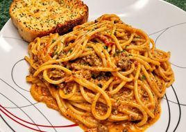 4-Cheese Beefy Spaghetti