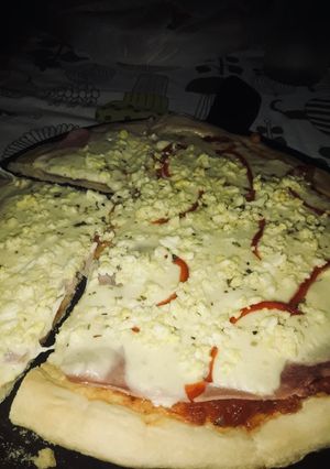 Una foto de Pizza casera🍕
