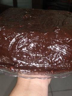 Una foto de Torta de chocolate pascuera
