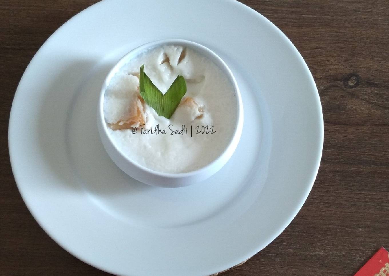Kue Keranjang Santan Kukus