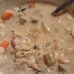 A picture of Chicken Gnocchi Soup.