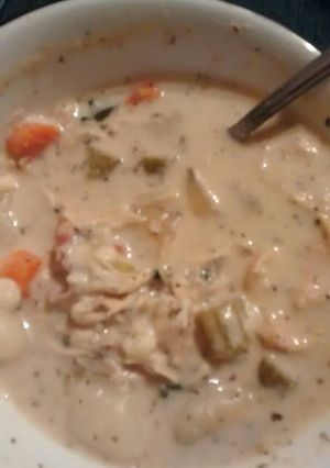 A picture of Chicken Gnocchi Soup.