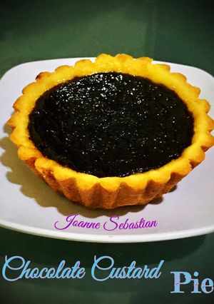 Foto resep Chocolate Custard Pie