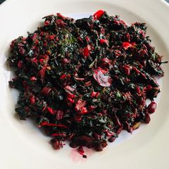 A picture of Lal Saag baji.