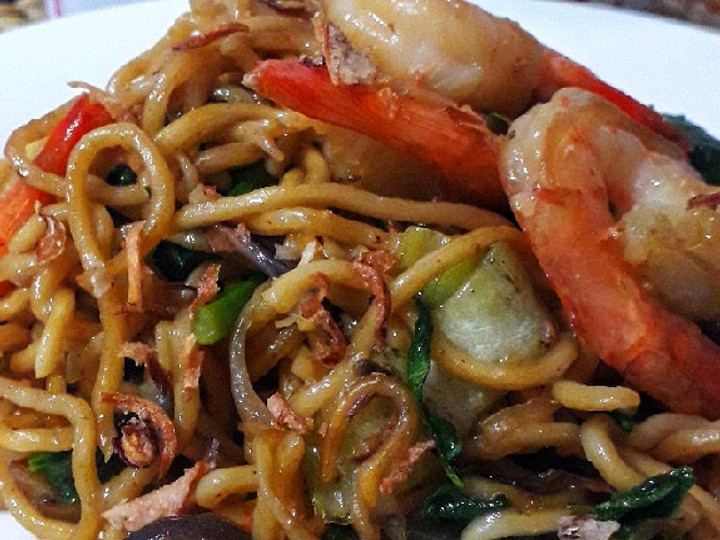 Resep 48.Mie Goreng Udang, Menggugah Selera