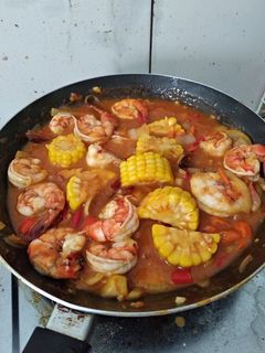 Foto resep Udang pedas manis