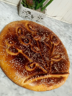 صورة لوصفة خبز الدار بالسميد🇩🇿🍞☕