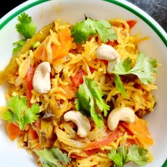 Vegetable Biryani A picture of Vegetable Biryani.
