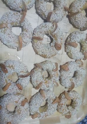 صورة لوصفة كعيكعات جلجلان (سمسم)