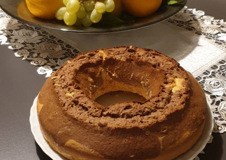 Ciambellone all'acqua bicolore.. by moulinex companion