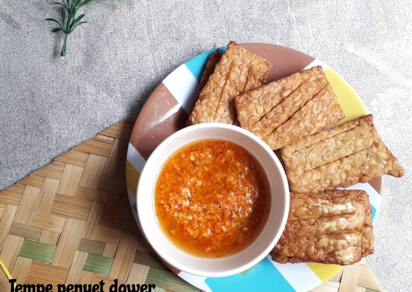 Tempe penyet dower