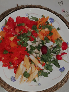 Une photo de Salade de haricots blancs