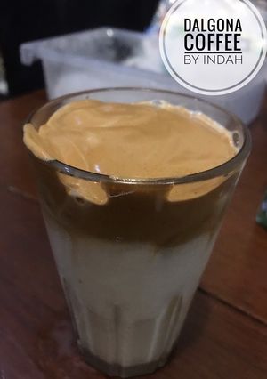 Foto resep Dalgona Coffee tanpa mixer