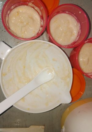 Foto resep Menu MPASI - Bubur kentang ayam santan