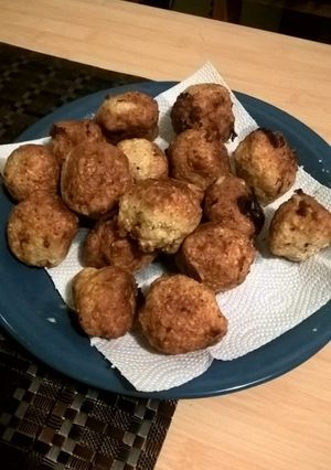 Una foto de Albóndigas sin carne rellenas con queso