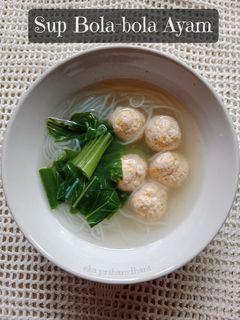 Foto resep Sup Bola-bola Ayam