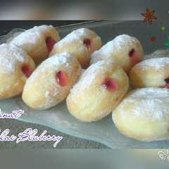 รูปของ Donat Embul filling Selai Strawberry