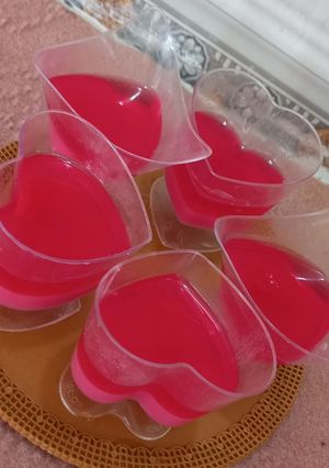 عکسی از دستور ژله تک نفره😋