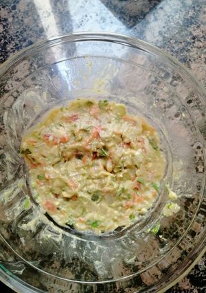 Una foto de Guacamole casero