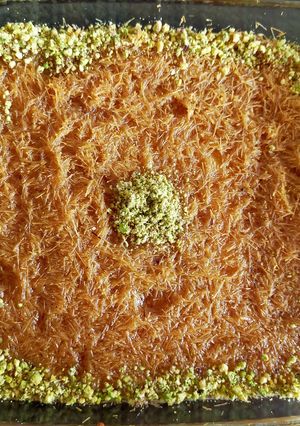 A picture of Kunafa.